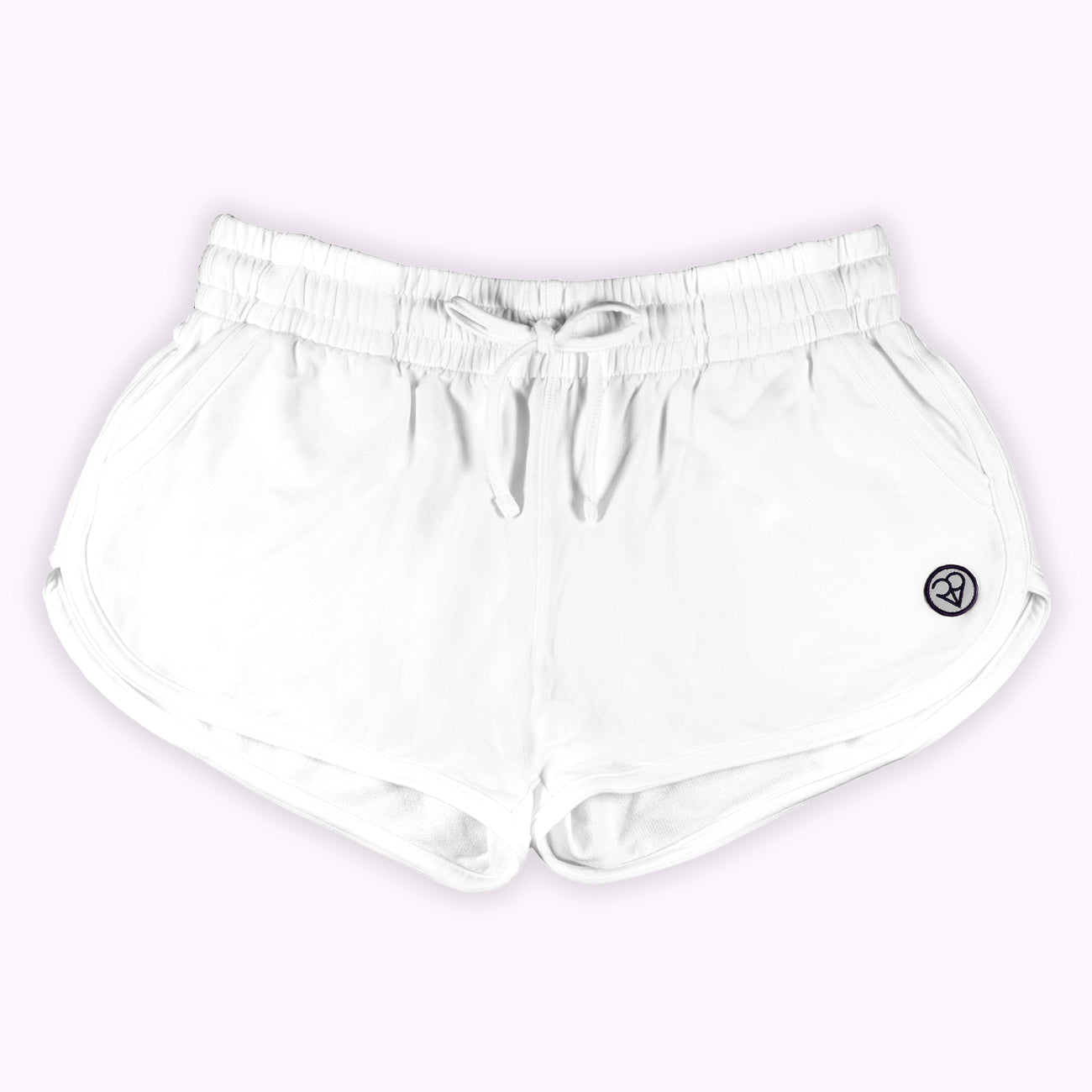 Rumpy Bamboo Women Soft Shorts#color_white-with-white-thread