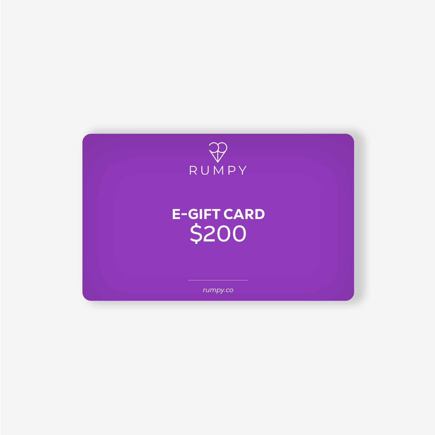 Rumpy Gift Card 200 dollars