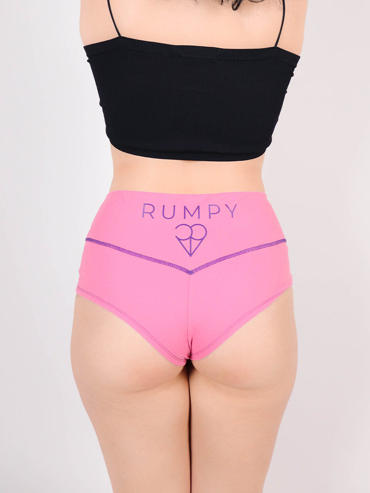 Hotpants pink back