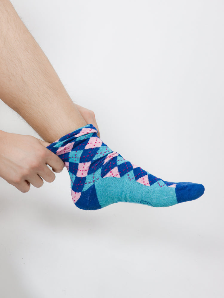 Rumpy Supima Cotton Socks Bluebird