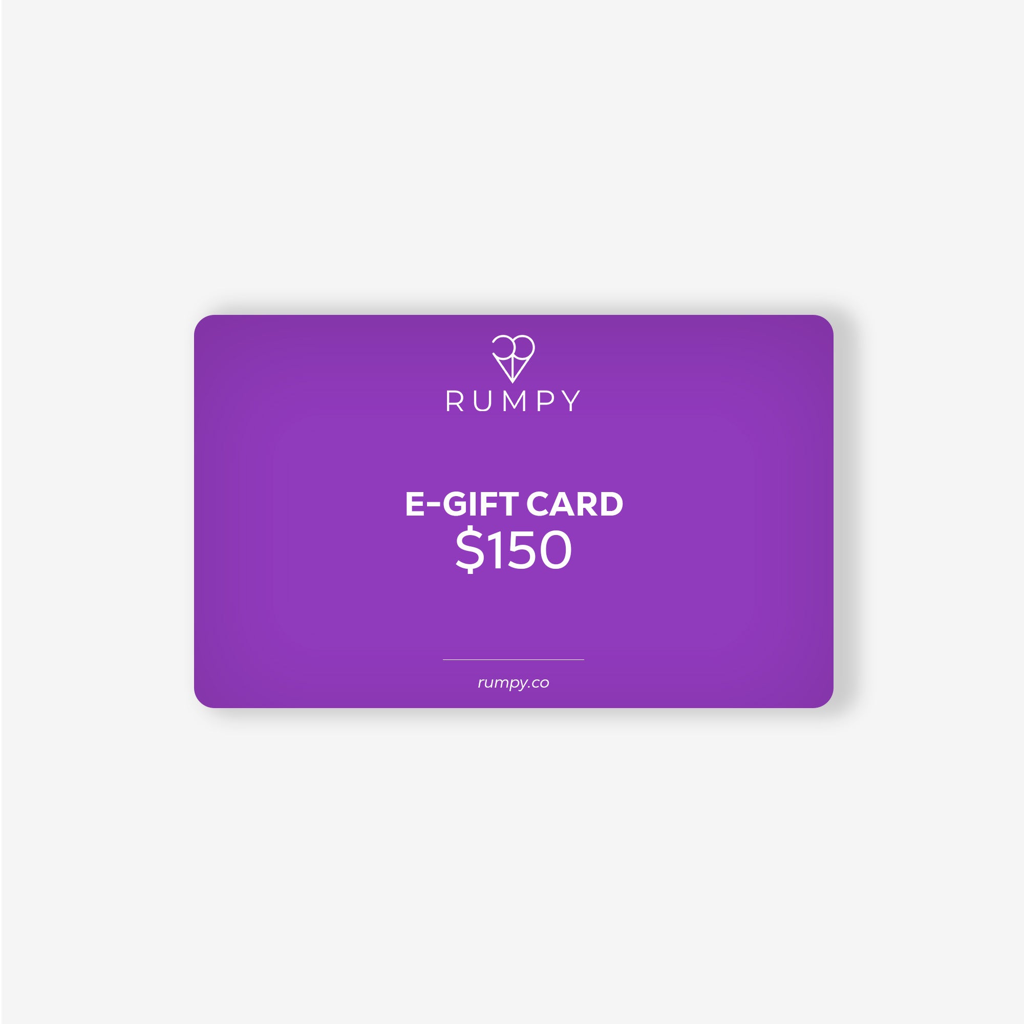 Rumpy Gift Card 150 dollars