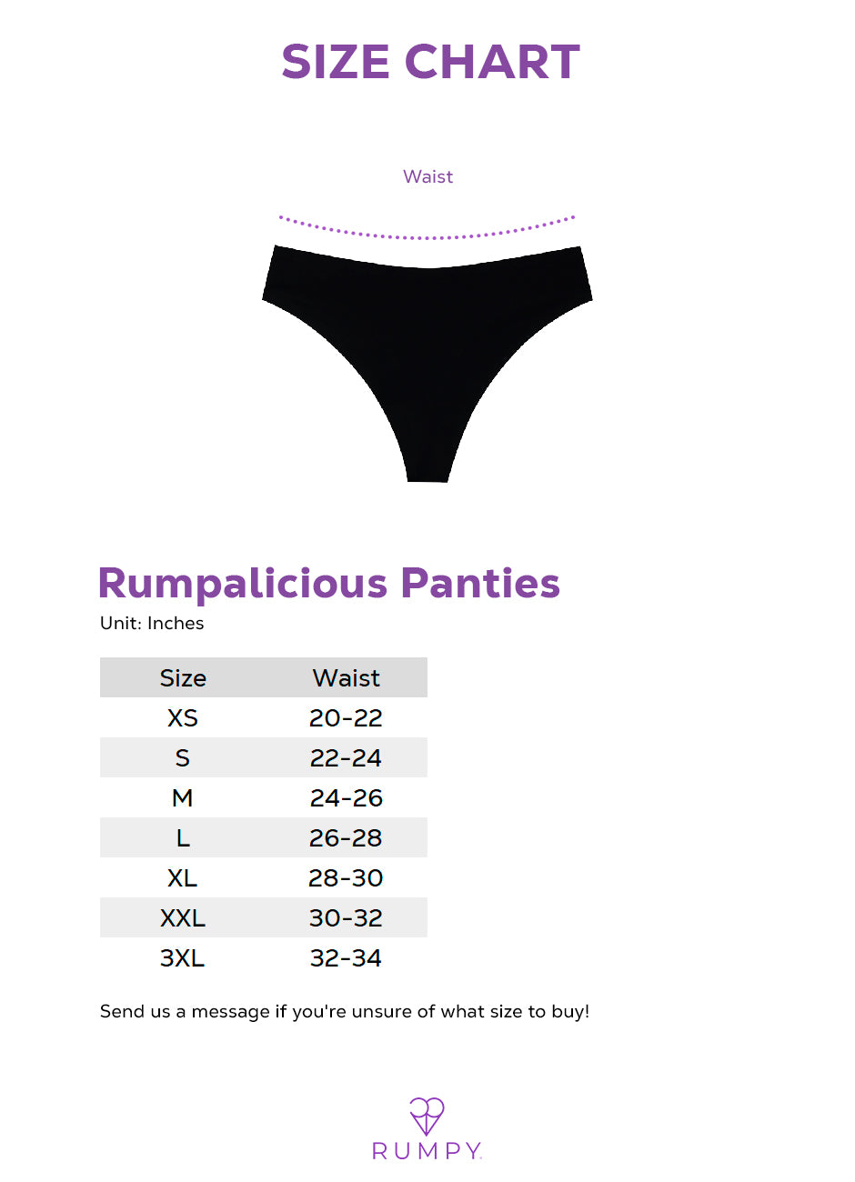 Panties Size Chart